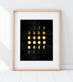 Load image into Gallery viewer, Moon Phase Art Print
