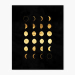 Load image into Gallery viewer, Moon Phase Art Print
