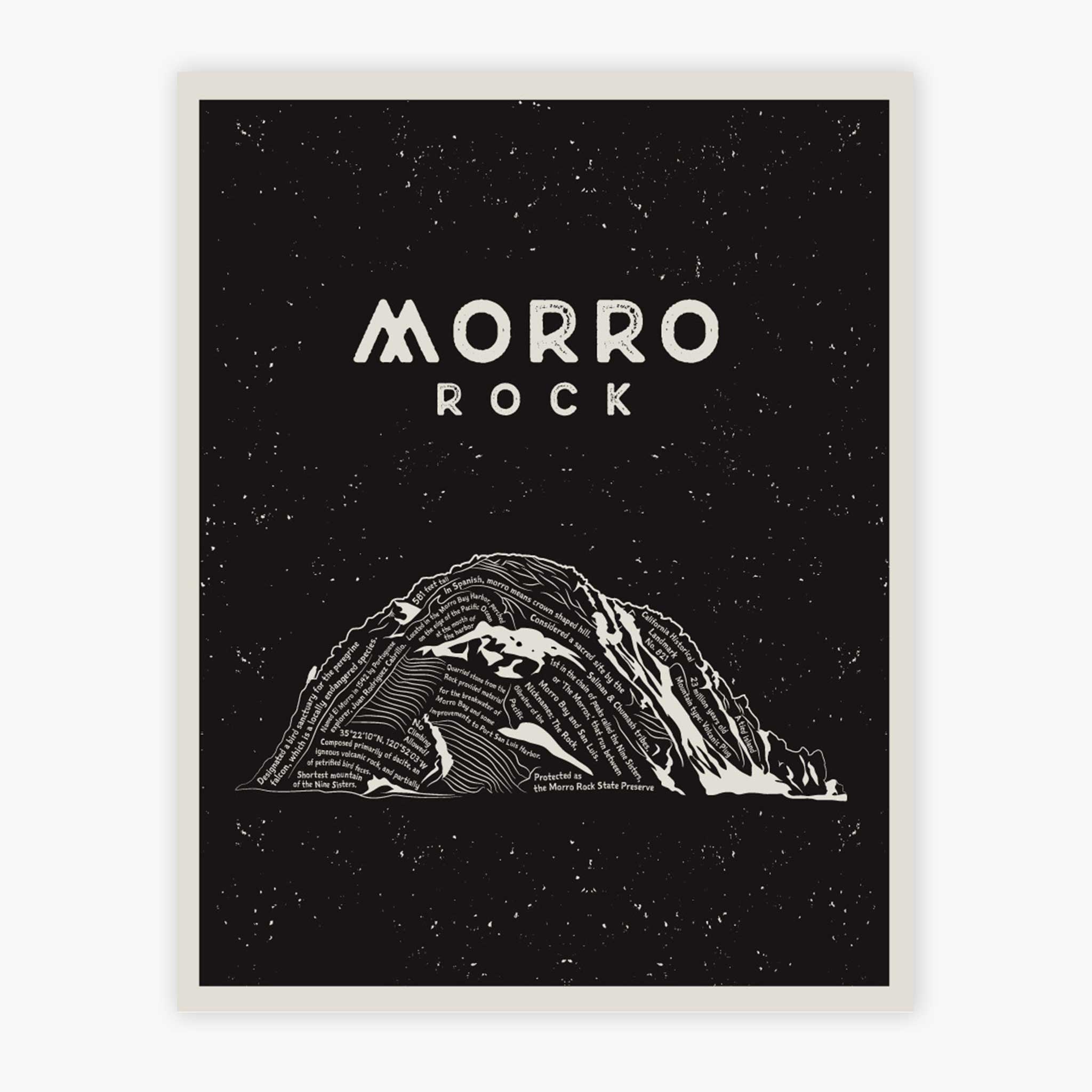 Morro Rock Art Print