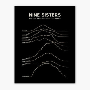 Nine Sisters Art Print