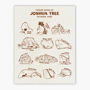Rocks of Joshua Tree Art Print