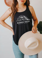 Load image into Gallery viewer, Morro Rock Women&#39;s Flowy Racerback Tank Top

