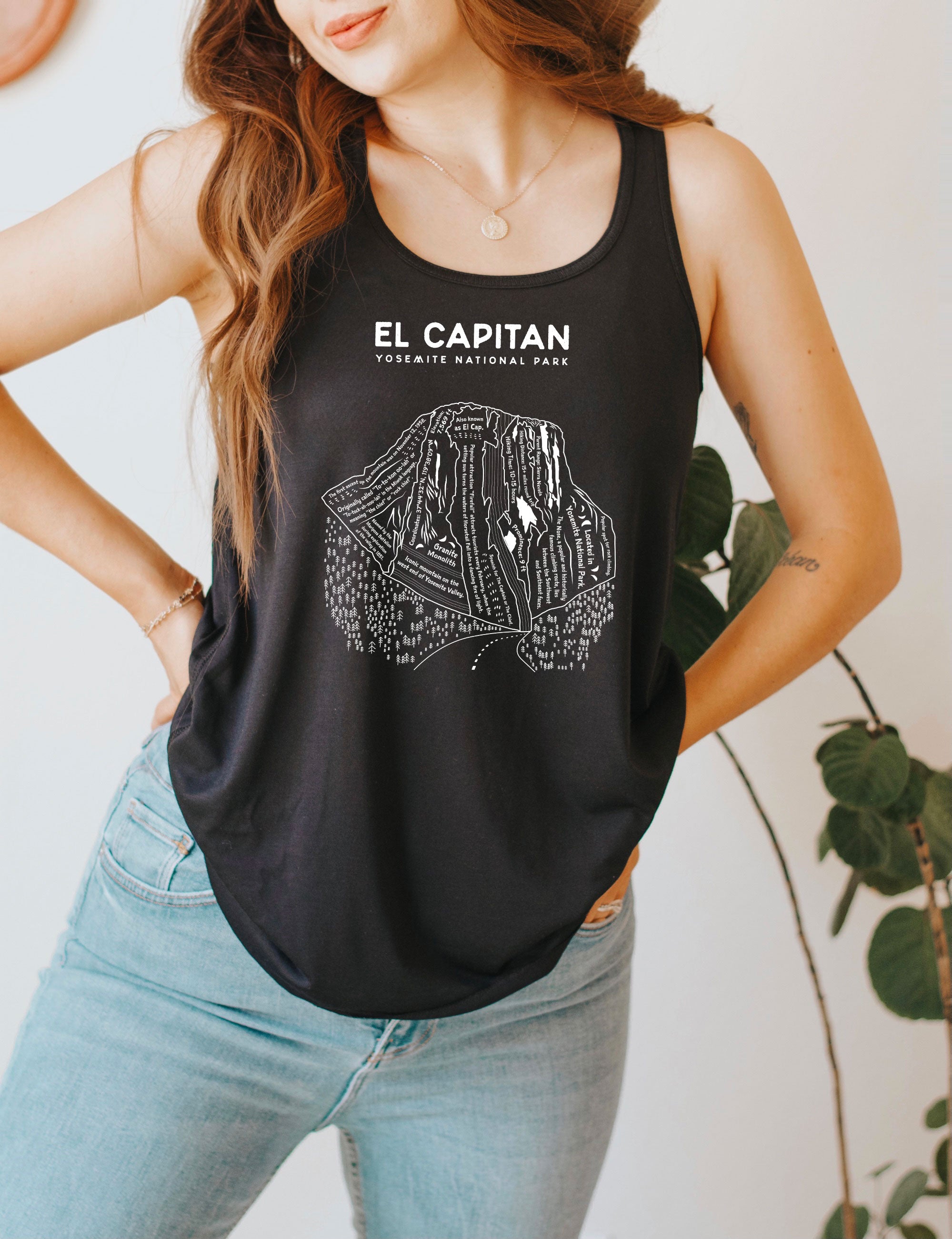 El Capitan Women's Flowy Racerback Tank Top