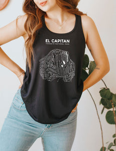 El Capitan Women's Flowy Racerback Tank Top