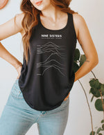 Load image into Gallery viewer, Nine Sister&#39;s Women&#39;s Flowy Racerback Tank Top
