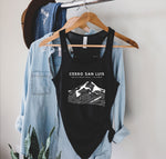 Load image into Gallery viewer, Cerro San Luis Women&#39;s Flowy Racerback Tank Top
