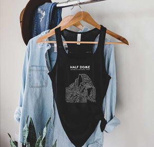 Half Dome Women's Flowy Racerback Tank Top