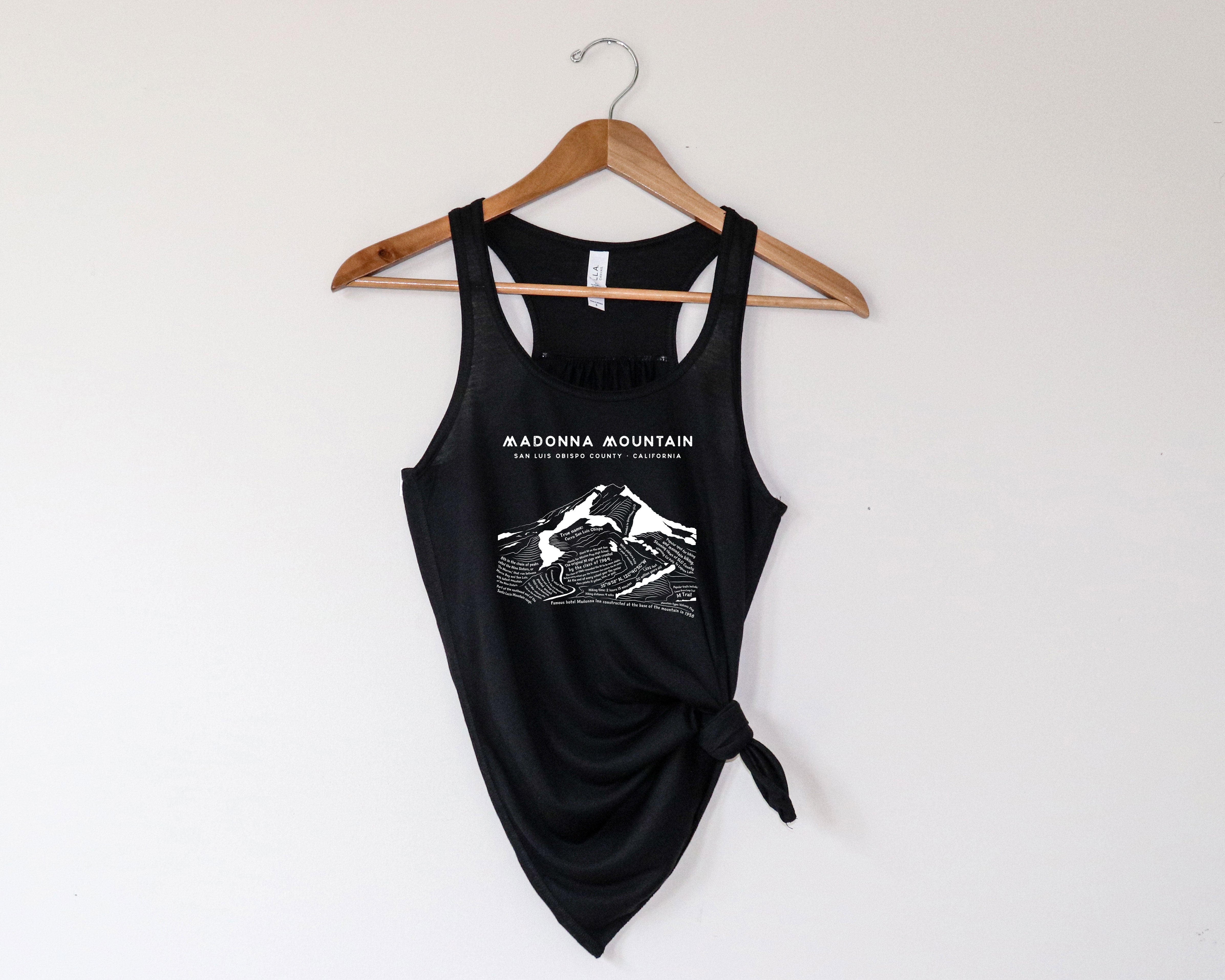 Madonna Mountain Women's Flowy Racerback Tank Top