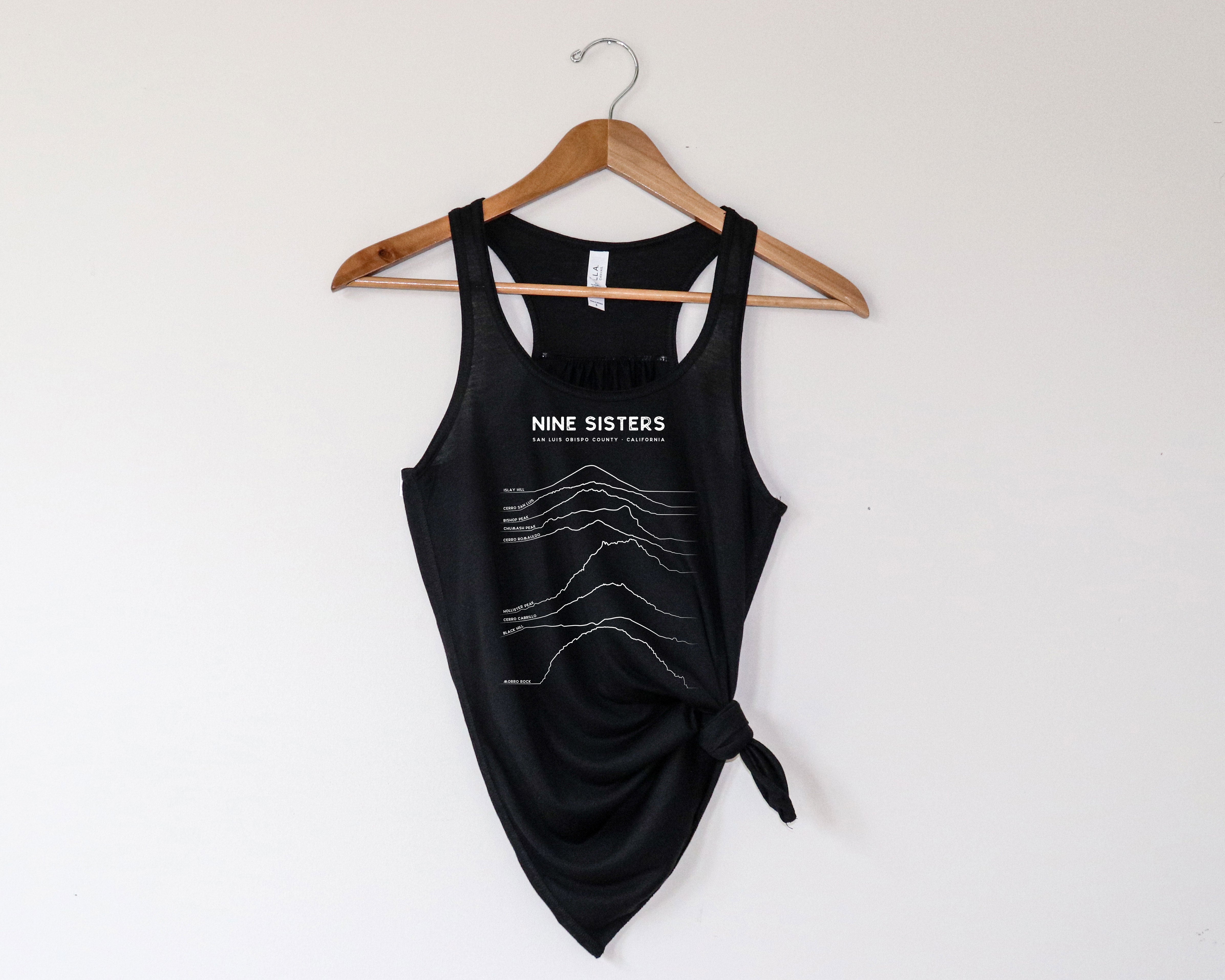 Nine Sister's Women's Flowy Racerback Tank Top