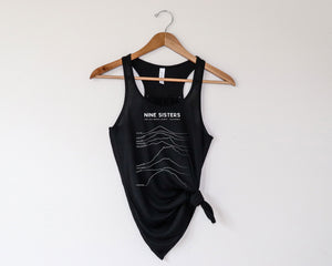 Nine Sister's Women's Flowy Racerback Tank Top