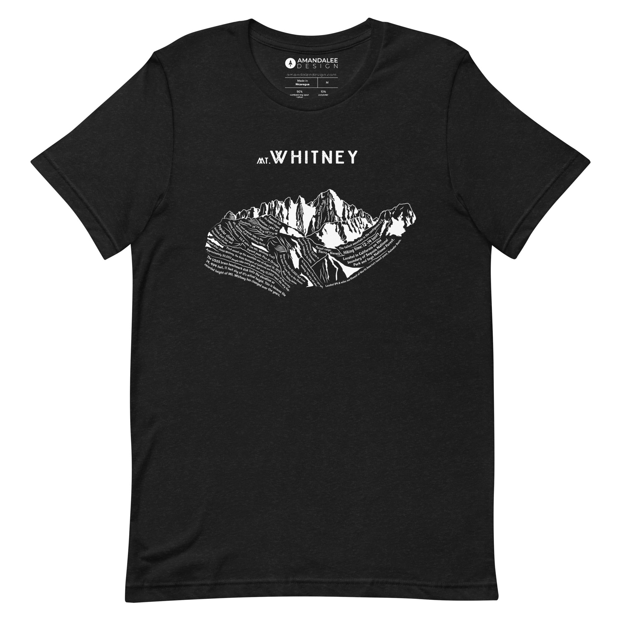 Mount Whitney Short-Sleeve Unisex Shirt