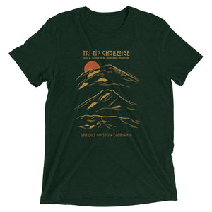 Tri-Tip Challenge Short Sleeve Unisex Shirt (Madonna Mountain Version)