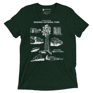 Sequoia National Park Short-Sleeve Unisex Triblend Shirt