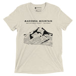 Load image into Gallery viewer, Madonna Mountain Short Sleeve Unisex Triblend Shirt

