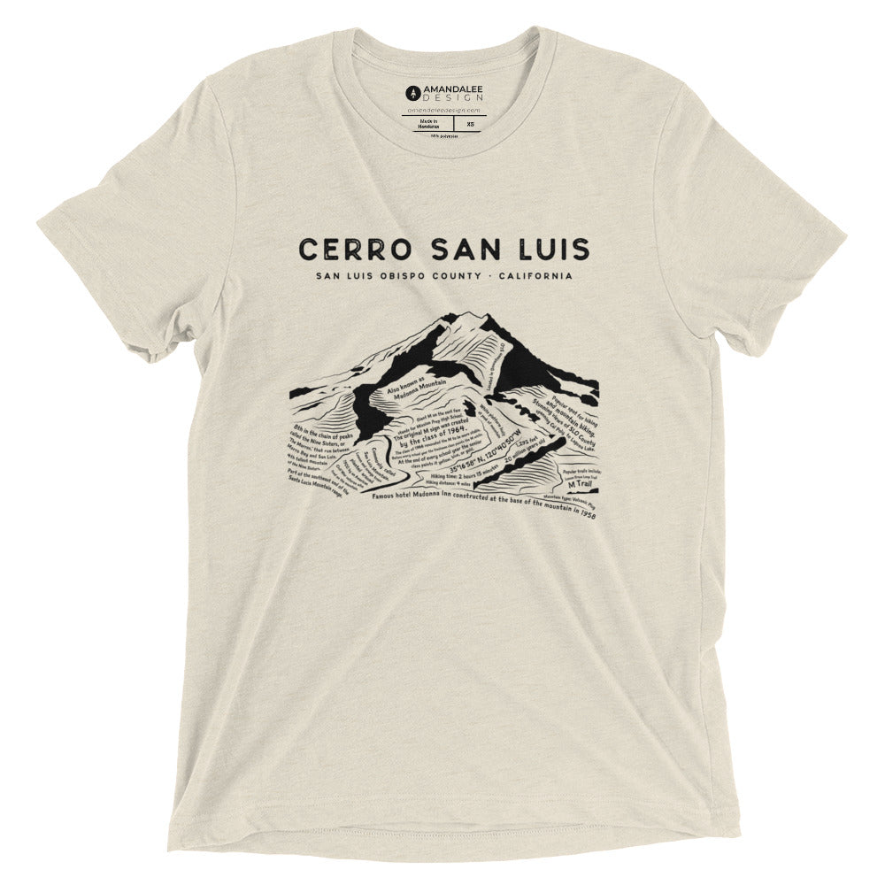 Cerro San Luis Short Sleeve Unisex Triblend Shirt