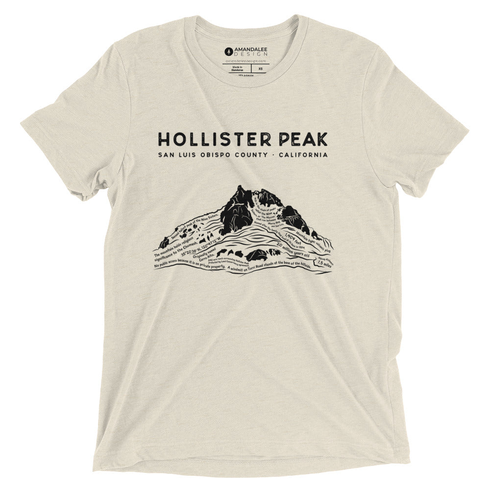 Hollister Peak Short-Sleeve Unisex Triblend Shirt
