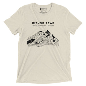 Bishop Peak Short-Sleeve Unisex Triblend Shirt