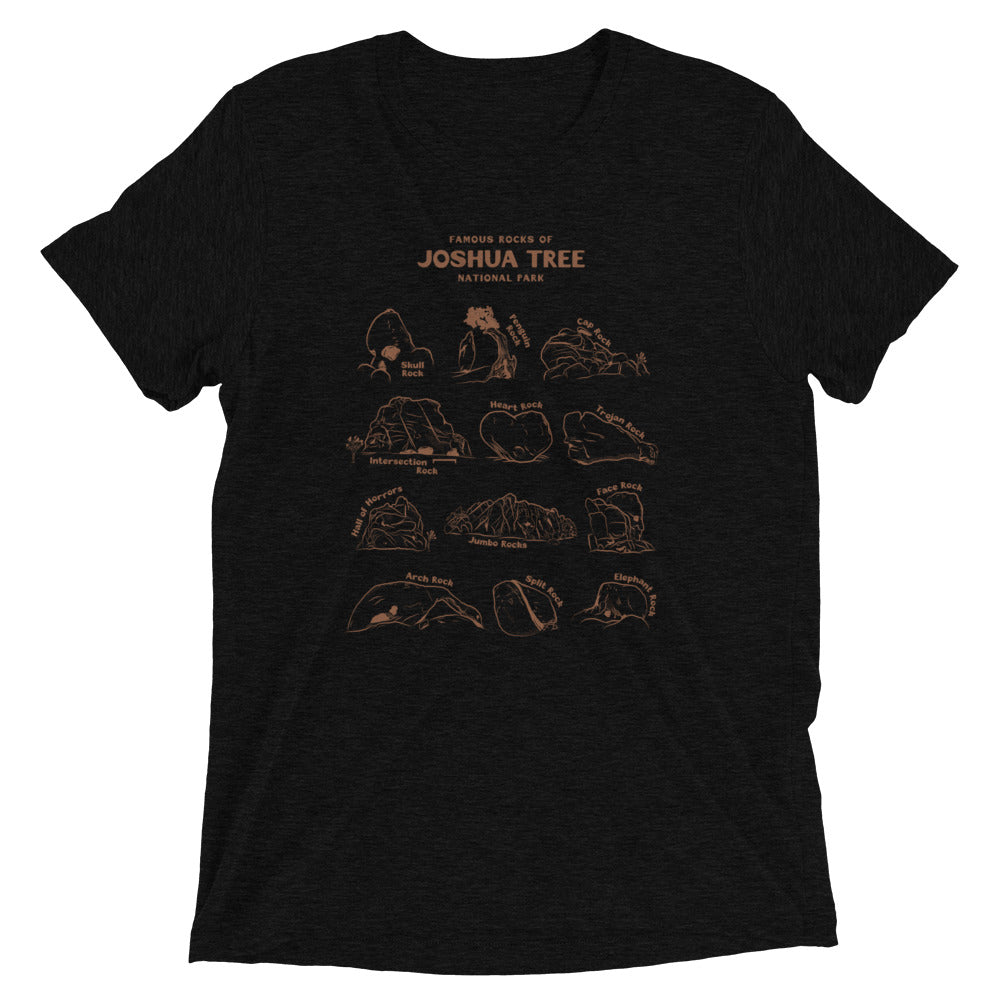 Rocks of Joshua Tree Short Sleeve Unisex Triblend Shirt