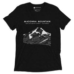 Load image into Gallery viewer, Madonna Mountain Short Sleeve Unisex Triblend Shirt
