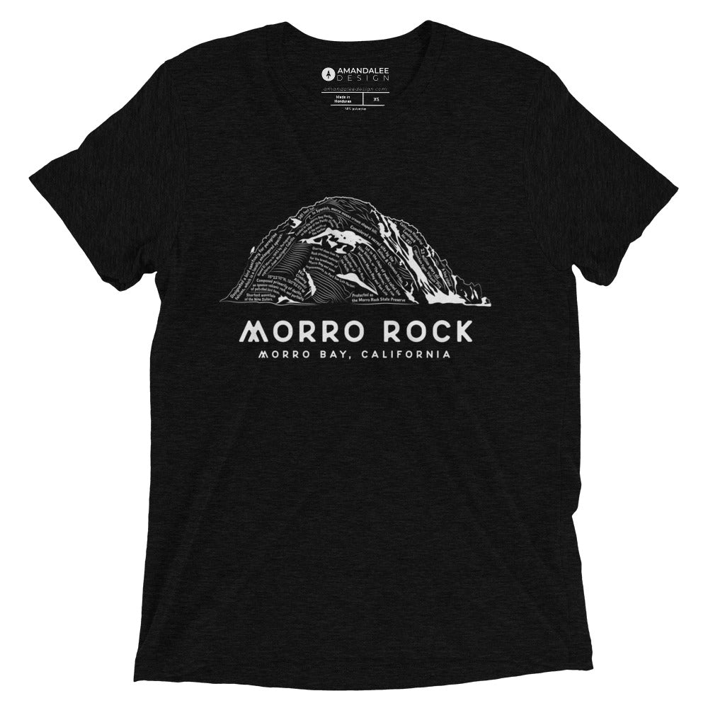 Morro Rock Short-Sleeve Unisex Triblend Shirt