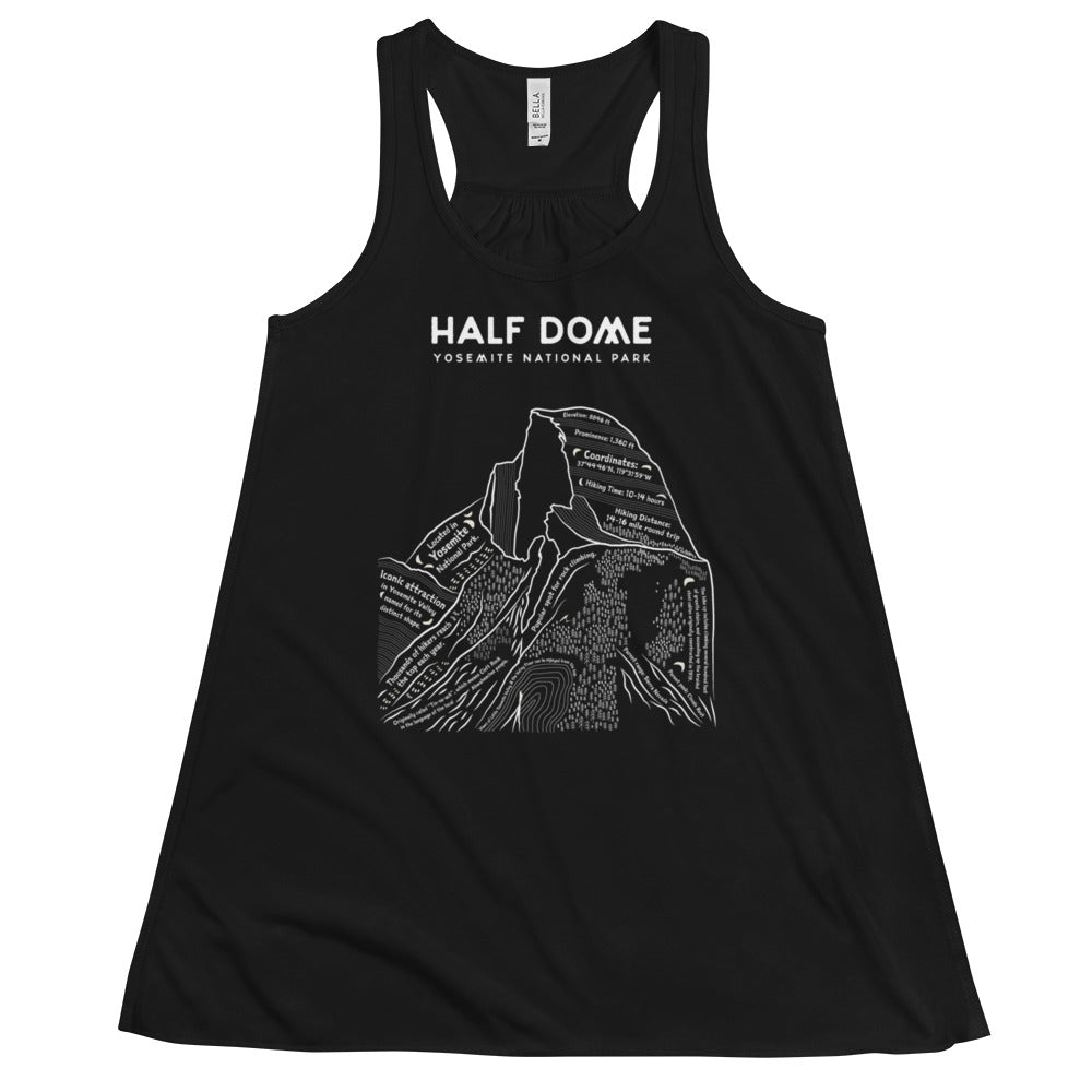 Half Dome Women's Flowy Racerback Tank Top