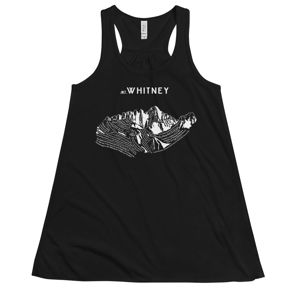 Mount Whitney Women's Flowy Racerback Tank Top