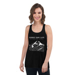 Load image into Gallery viewer, Cerro San Luis Women&#39;s Flowy Racerback Tank Top
