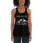 Load image into Gallery viewer, Cerro San Luis Women&#39;s Flowy Racerback Tank Top
