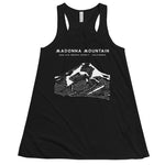 Load image into Gallery viewer, Madonna Mountain Women&#39;s Flowy Racerback Tank Top
